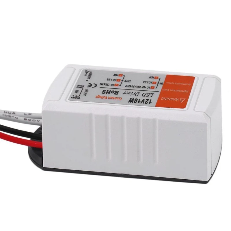 18W Transformator 12V Konstantspannung LED-Treiber ~1081