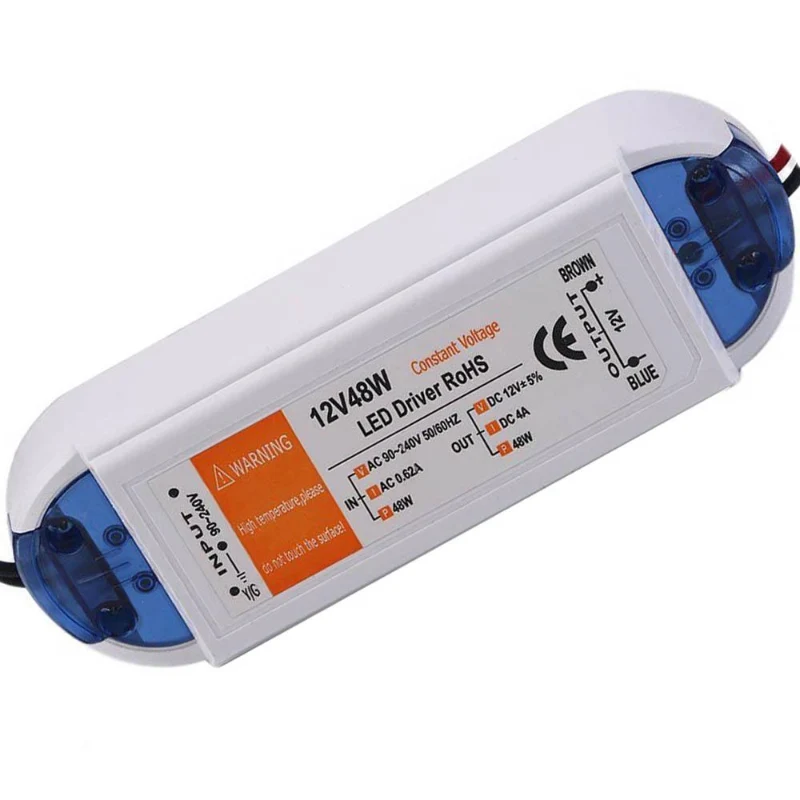 12V LED Netzteil 48W 4A Trafo für LED Lampe ~1079