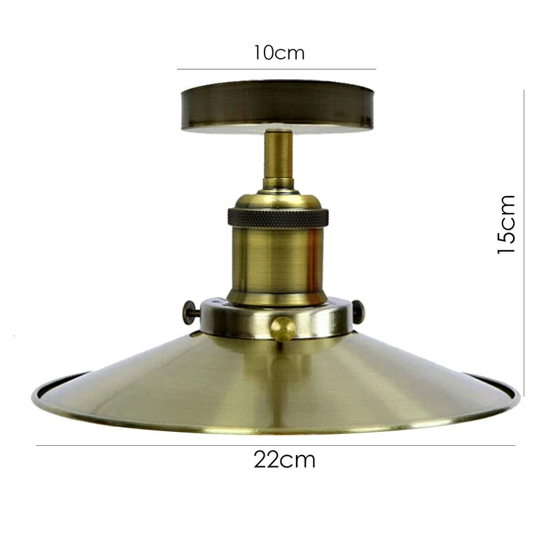 Retro Deckenlampe Leuchte Industrie Design ~1238