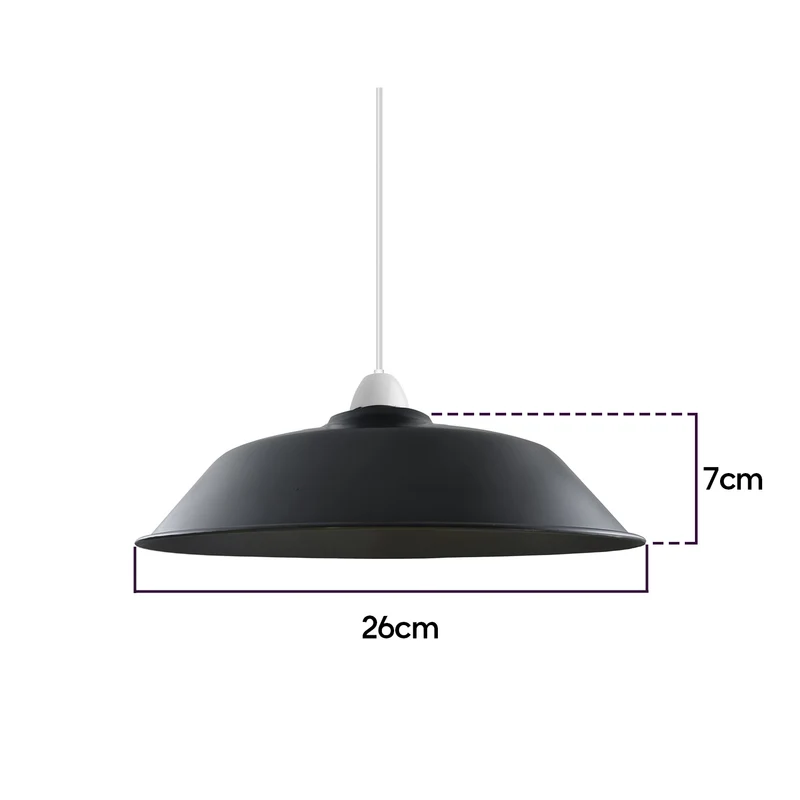 Metall Lampenschirm für Esszimmer – Modern & Industriell~1227
