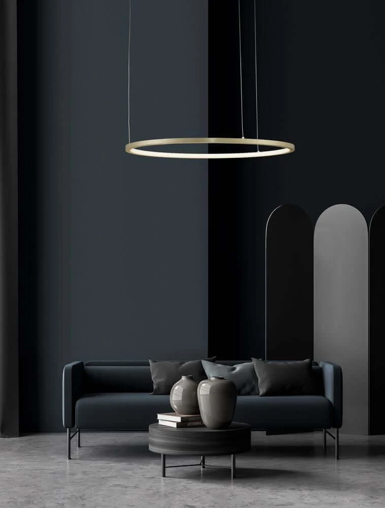 Tarquin LED Pendelleuchte Ø 60cm 3000K