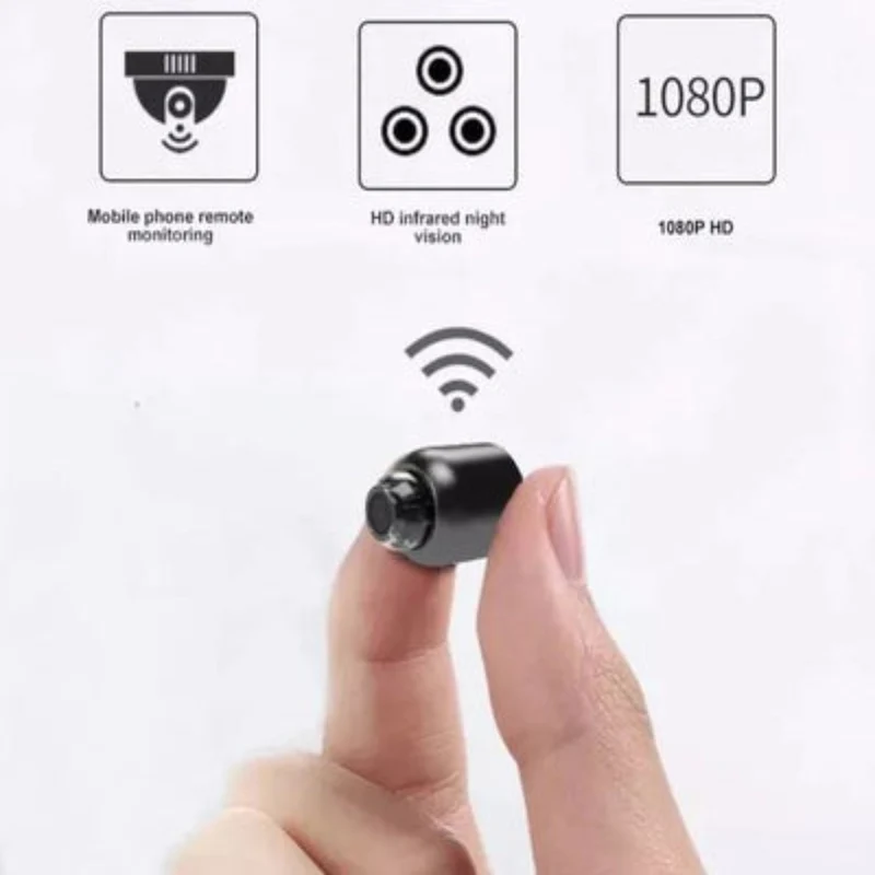 Draadloze Beveiligingscamera Full HD met Nachtzicht WiFi Bewegingsdetectie voor Slimme Thuisbeveiliging | Sansoti