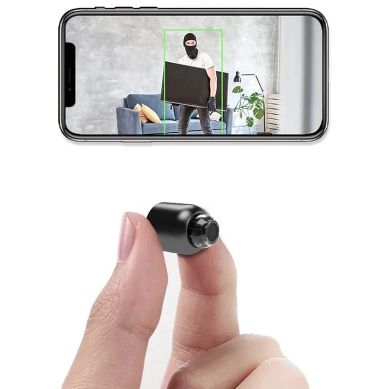 Draadloze Beveiligingscamera Full HD met Nachtzicht WiFi Bewegingsdetectie voor Slimme Thuisbeveiliging | Sansoti