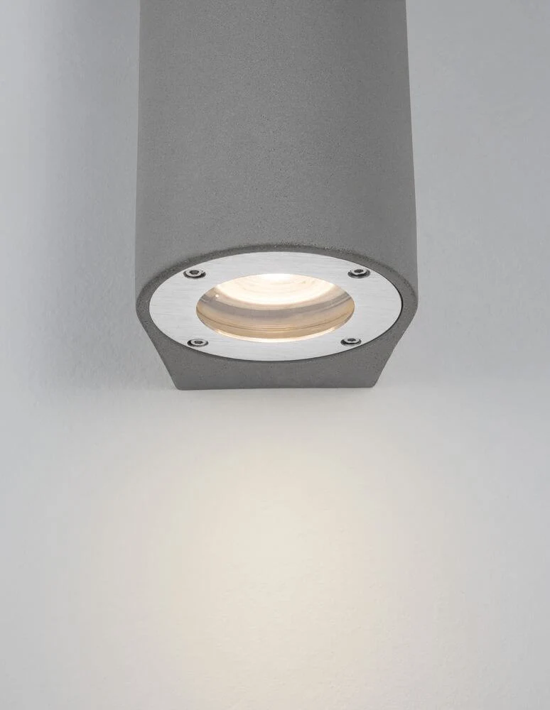 Lido Außenwandleuchte H 18cm GU10 Up & Down IP65