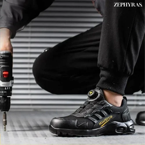 Veiligheidsschoenen Heren Stalen Neus Antislip Werkschoenen Waterdicht Ademend Kevlar Zool Bescherming | Sansoti