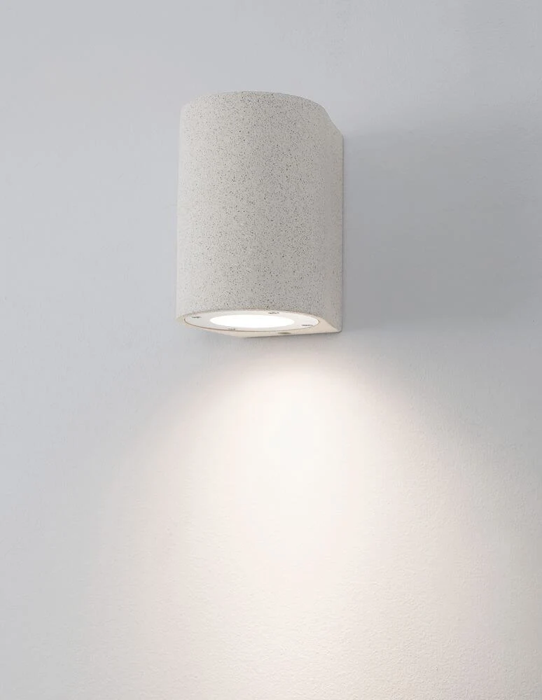 Lido Außenwandleuchte H 12cm GU10 Down IP65