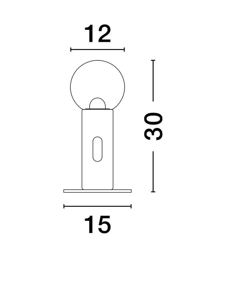 Chronos LED Tischleuchte 3000K