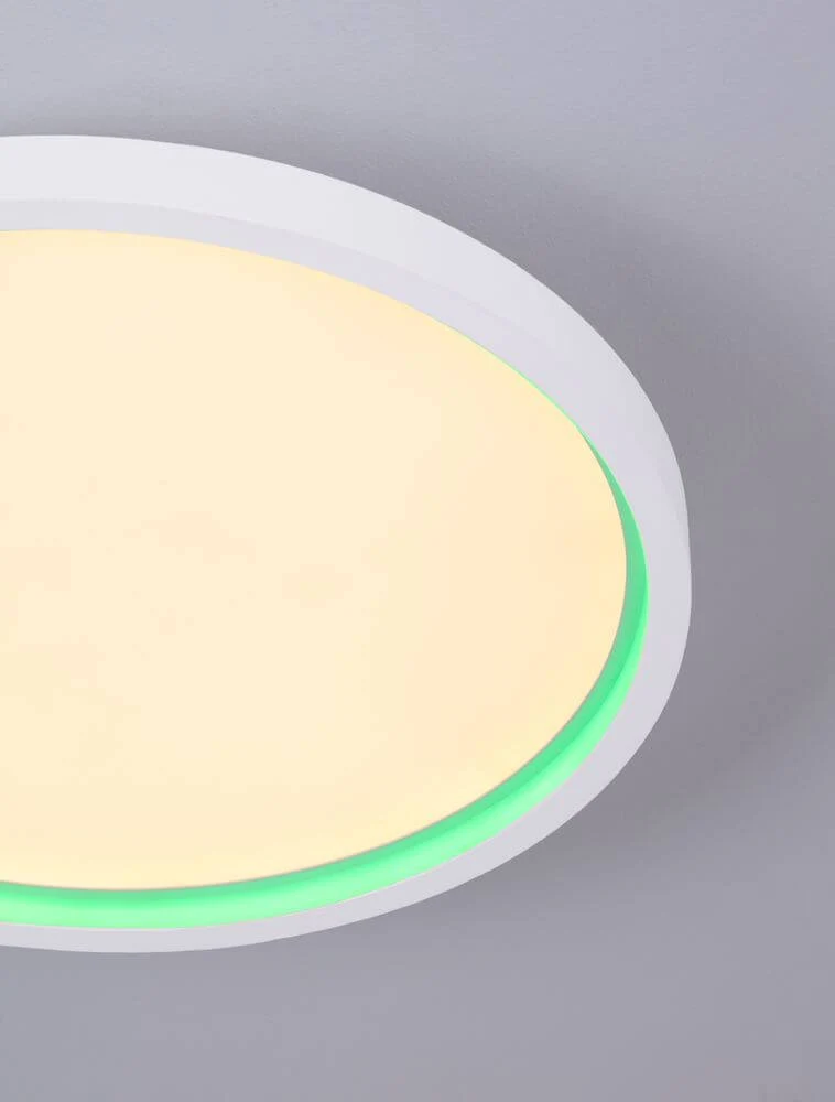 Chet LED Deckenleuchte 2-flammig 2700 5000K Weiß