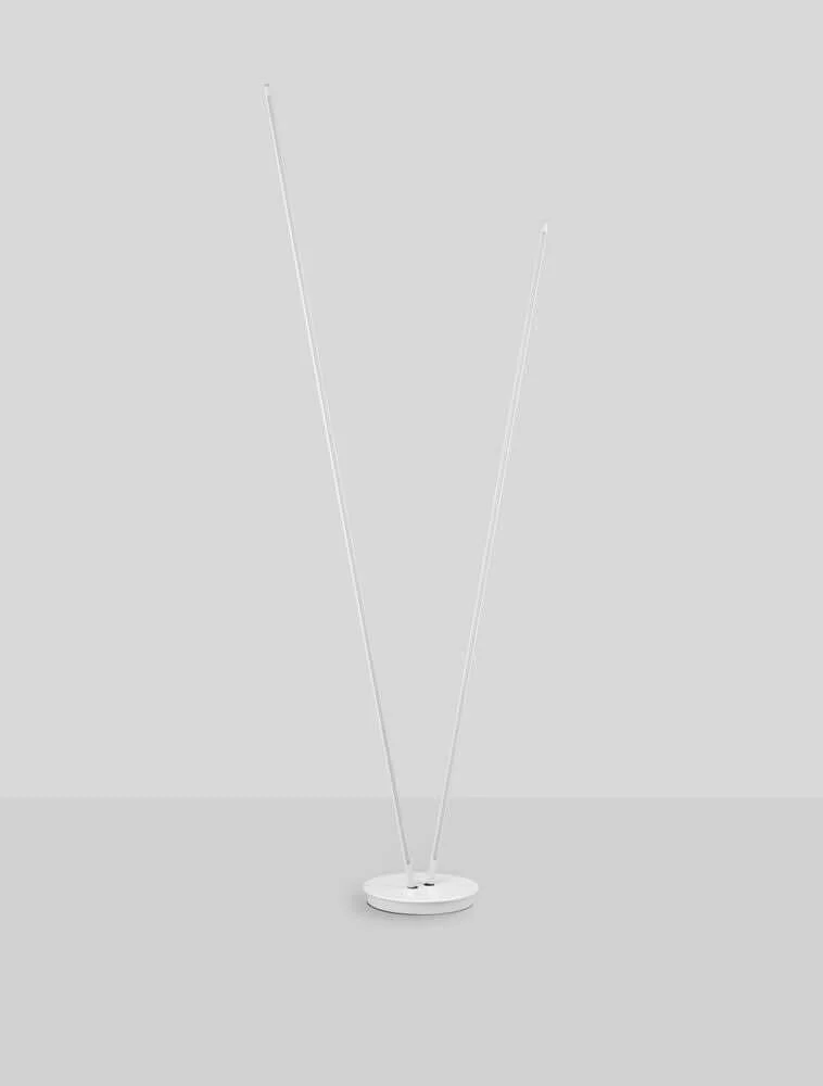 Intec LED Stehlampe H 184cm 2-flammig 3000K