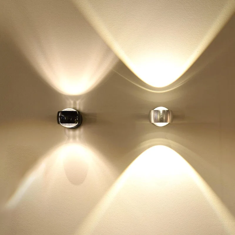 s.luce Beam Wandleuchte Up&Down mit Linsen