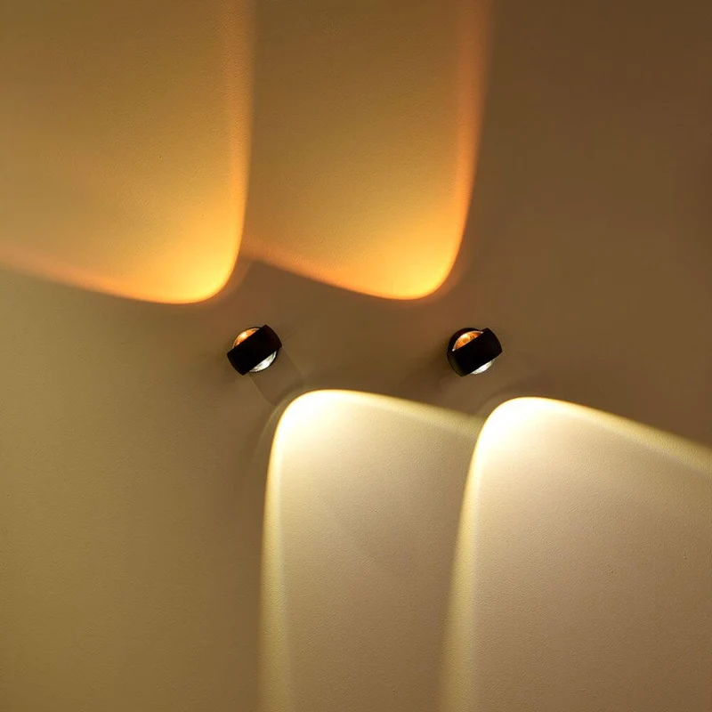 s.luce Beam Wandleuchte Up&Down mit Linsen