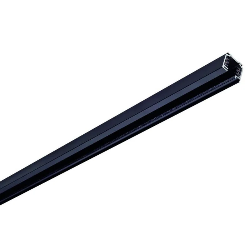 Eutrac 3-Phasen Stromschiene 3 Meter Schwarz