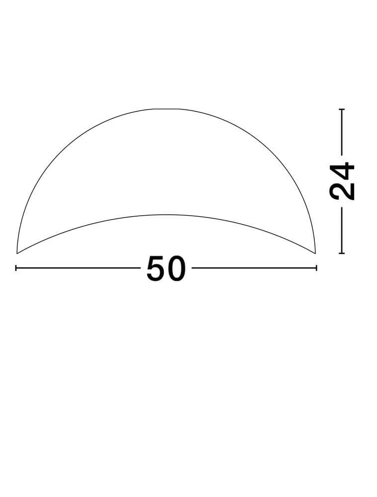 Opsi Deckenleuchte E27 Ø 50cm