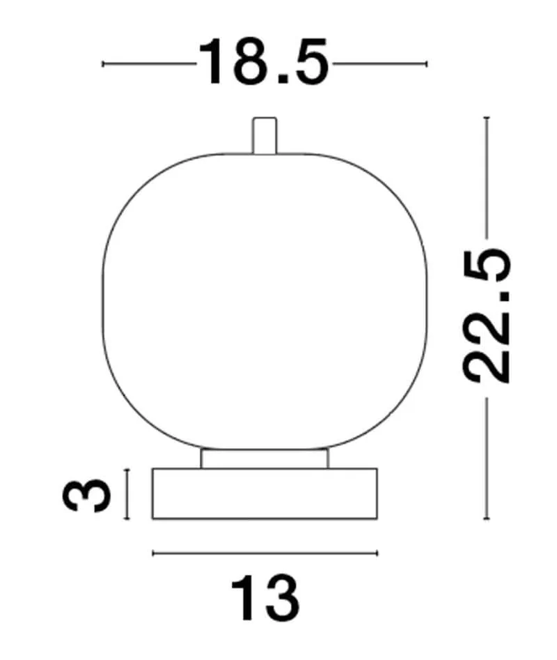 Lato Tischleuchte E14 Ø 18,5cm