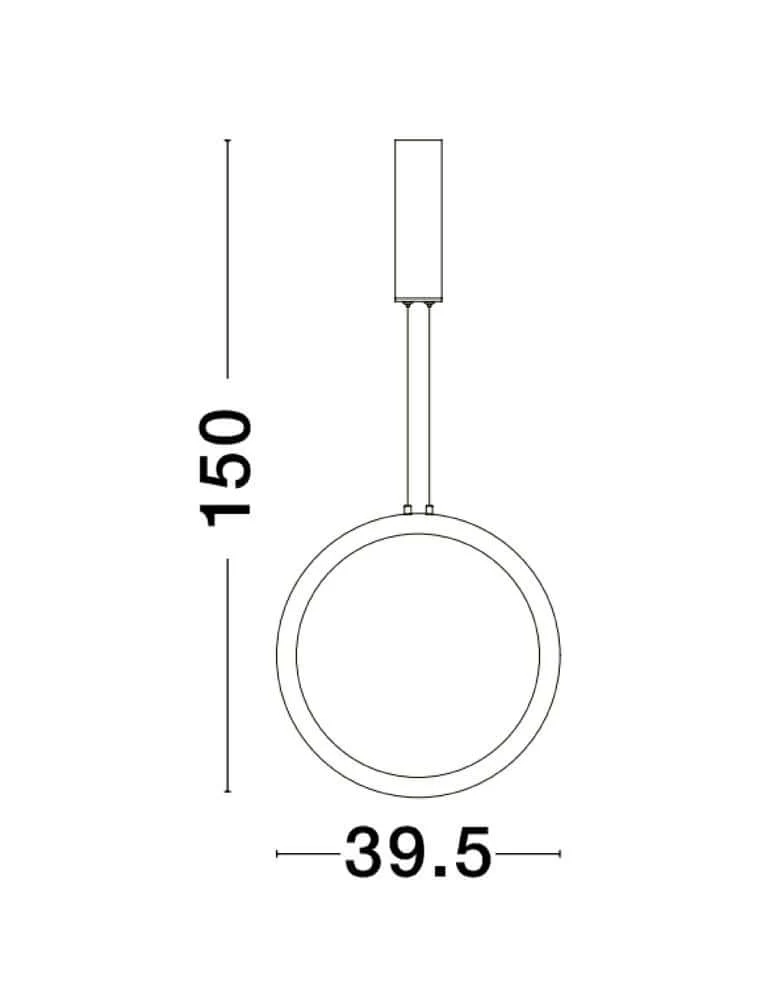 Change LED Pendelleuchte Ø 39,5cm 3000K