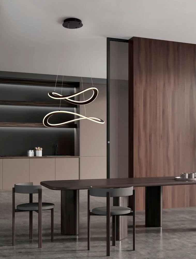 Celestia LED Pendelleuchte 2-flammig Ø 60cm 3000K