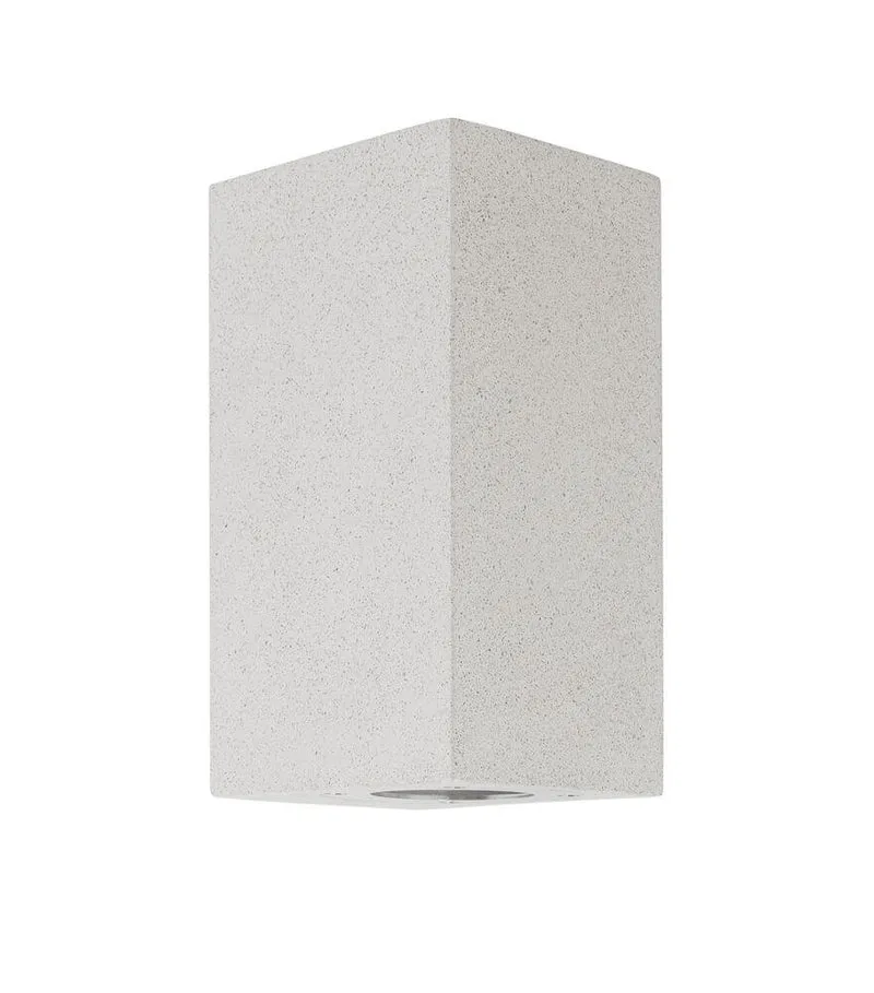 Fuento Außenwandleuchte H 18cm Beton IP65