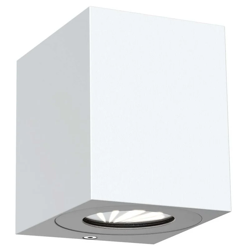 LED Außen-Wandleuchte Canto Kubi 2 IP44 Weiß