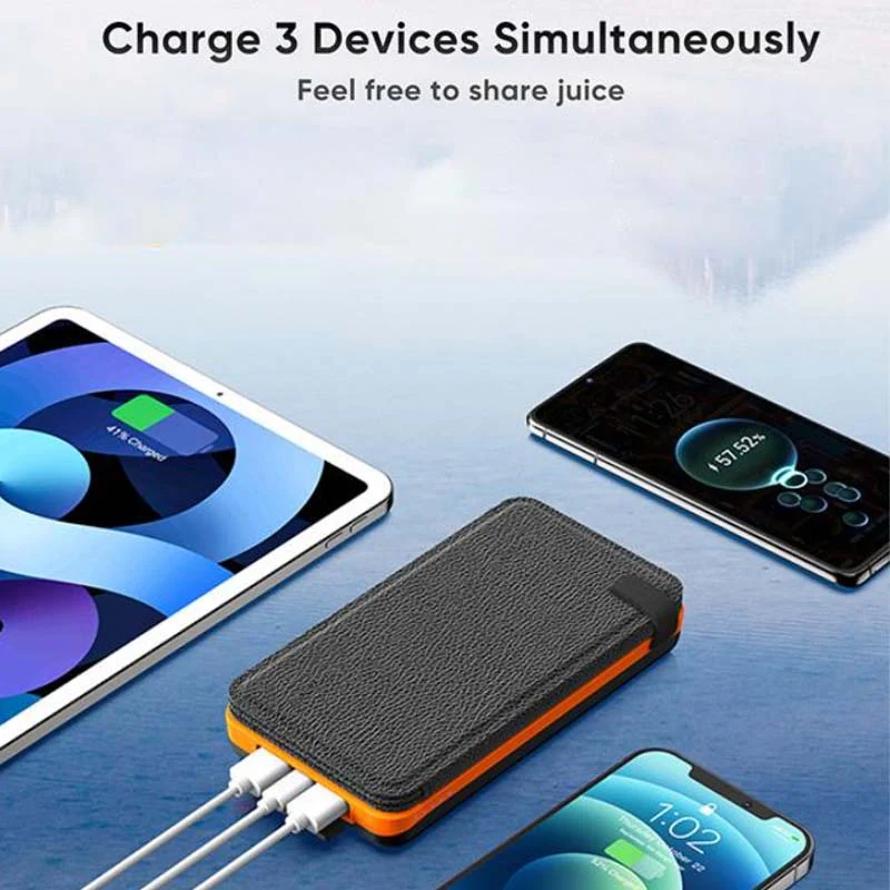 Powerbank 25000mAh Draagbaar USB-C Zonnepaneel Oplader Outdoor Snelladen Camping Avontuur Wandelen Reis | Sansoti