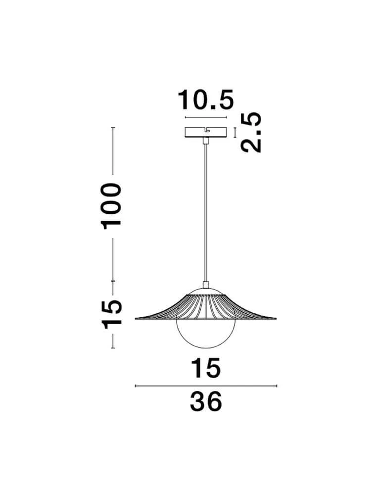 Fly Pendelleuchte Ø 36cm