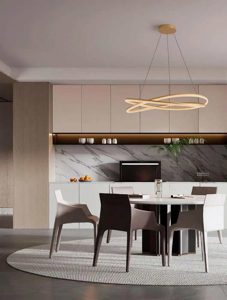 Ofelia LED Pendelleuchte 2-flammig Ø 95cm 3000K