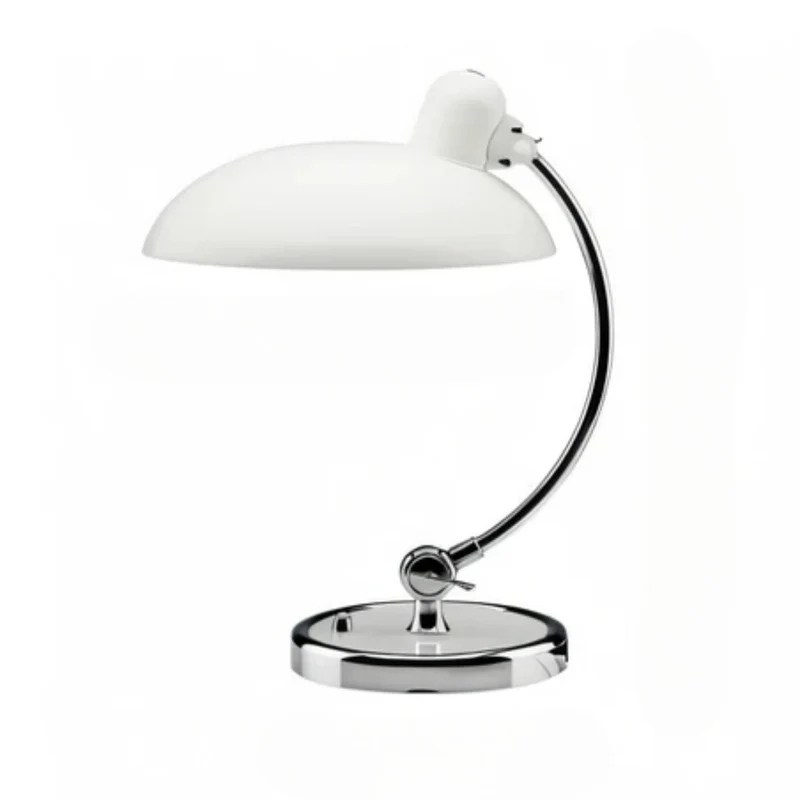 Bureaulamp met Verstelbare Arm Metaal Vintage Stijl E27 Fitting Tafelverlichting 42,5 cm Hoog Industrieel | Sansoti