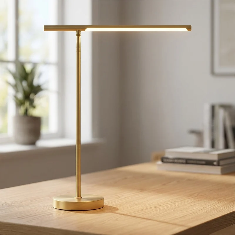 Verstelbare Bureaulamp LED met Dimfunctie Modern Minimalistisch Design Werklamp Leeslamp Thuiskantoor | Sansoti
