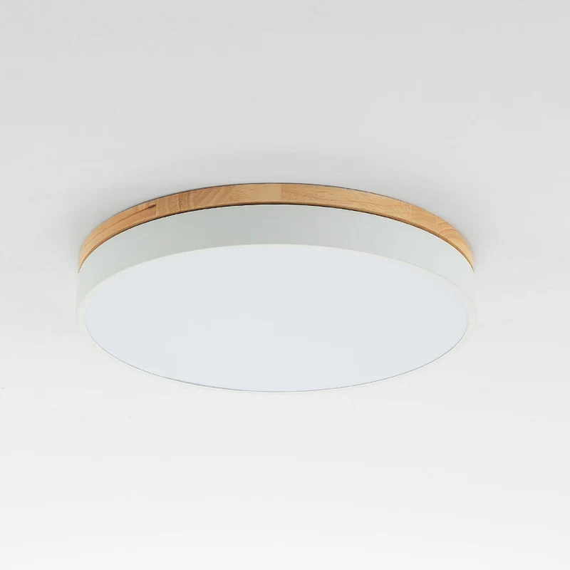 Ronde LED Plafondlamp Dimbaar met 3 Lichtinstellingen Modern Design voor Woonkamer Slaapkamer Keuken Hal | Sansoti