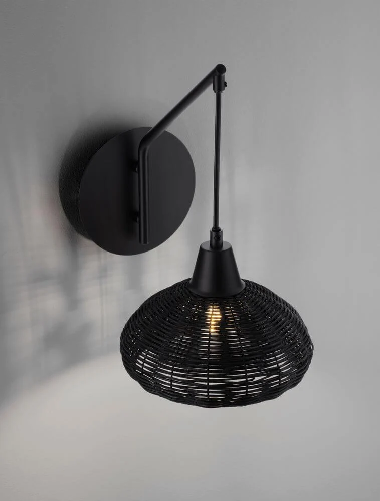 Fado Wandleuchte Ø 20,5cm E27 Rattan