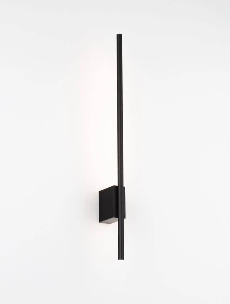 Tien LED Wandleuchte Versetzt 45/15cm 3000K Schwarz