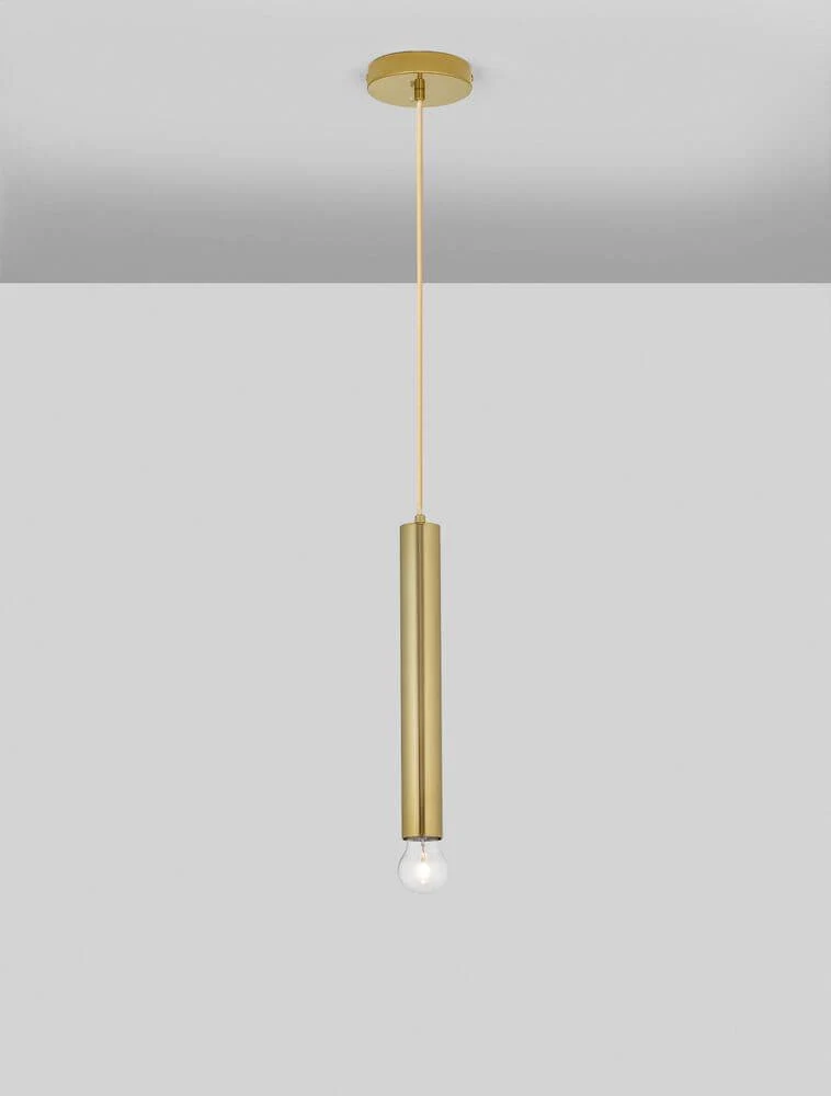 Norway Pendelleuchte E27 Ø 4,5cm Gold
