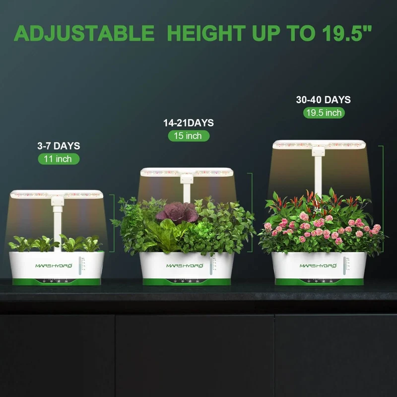 Mars Hydro Hydroline12 LED Hydroponisches Anbausystem für Setzlinge und Klone