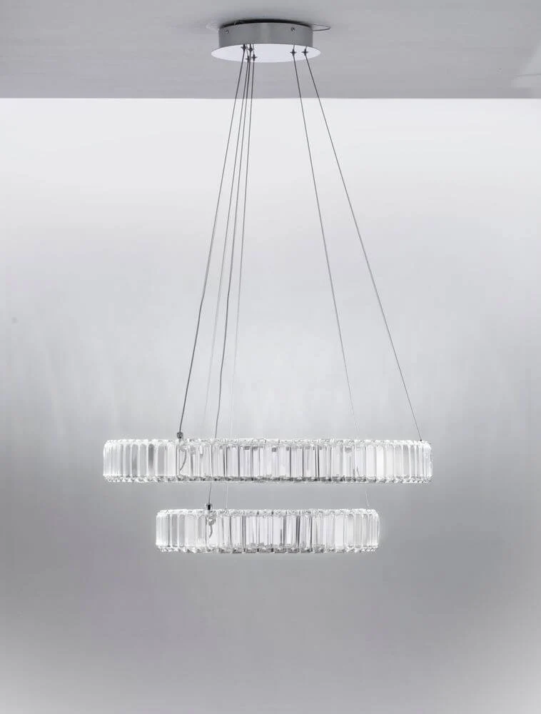 Aurelia LED Pendelleuchte Ø 60cm 2-flammig