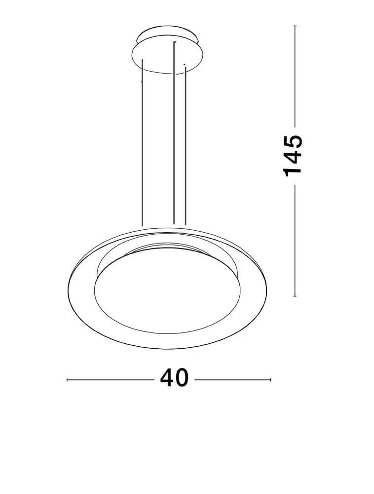 Epos Pendelleuchte Ø 40cm 2700, 4000K