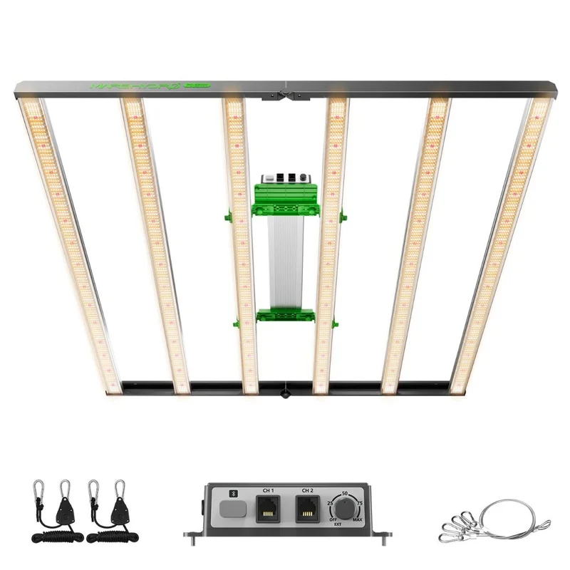 Mars Hydro Smart Dimmbare FC-E8000 BridgeLux 800W CO2 Vertical Farm LED Pflanzenlampe