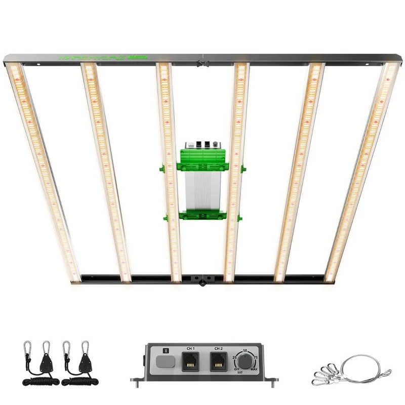 Mars Hydro Smart Dimmbare FC-E6500 BridgeLux 730W kommerzielles LED-Wachstumslicht