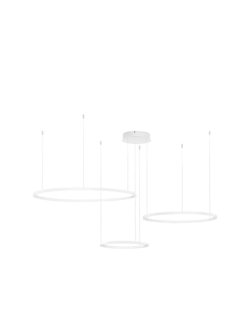 Purple LED Pendelleuchte 3-flammig Ø 130cm 3000K