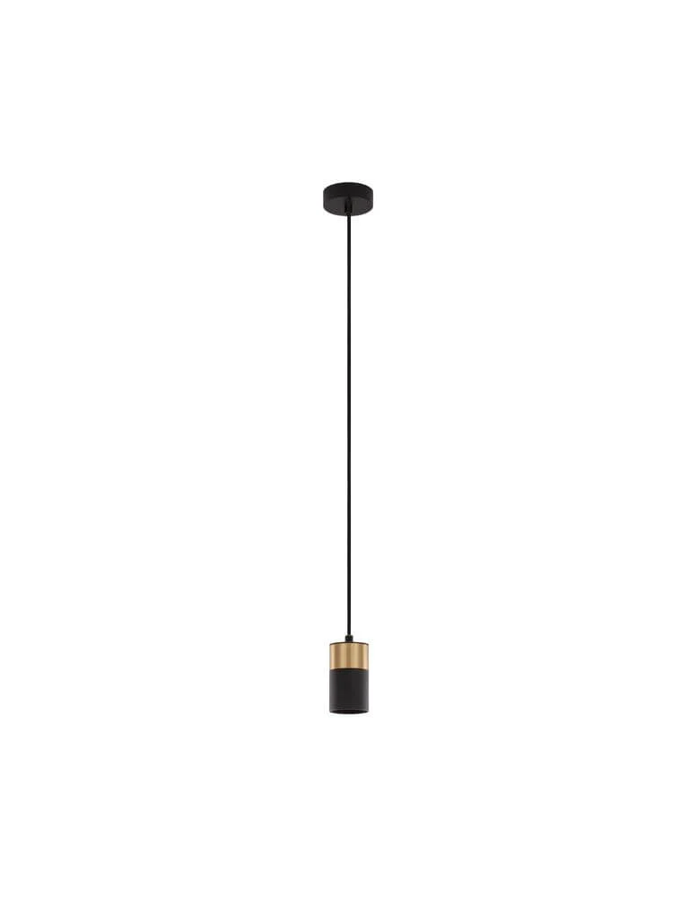 Pongo Pendelleuchte Cover Unten Ø 5,6cm Schwarz, Gold