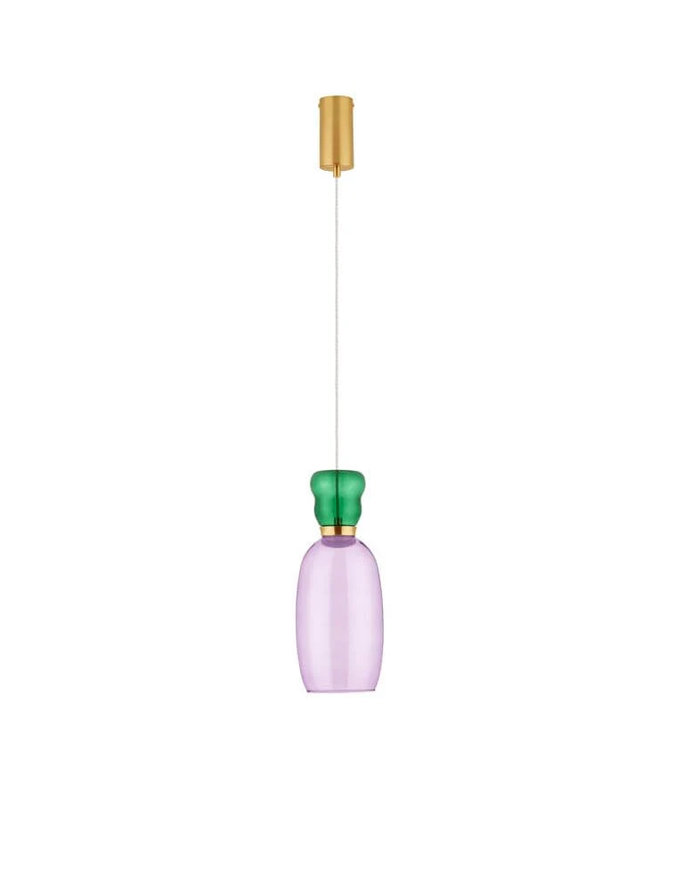 Pluma LED Pendelleuchte Ø 15cm 3000K Mehrfarbig