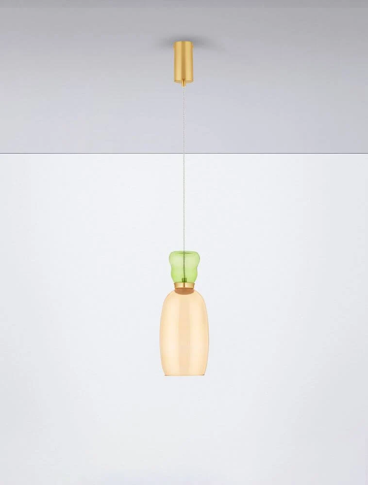 Pluma LED Pendelleuchte Ø 15cm 3000K Mehrfarbig