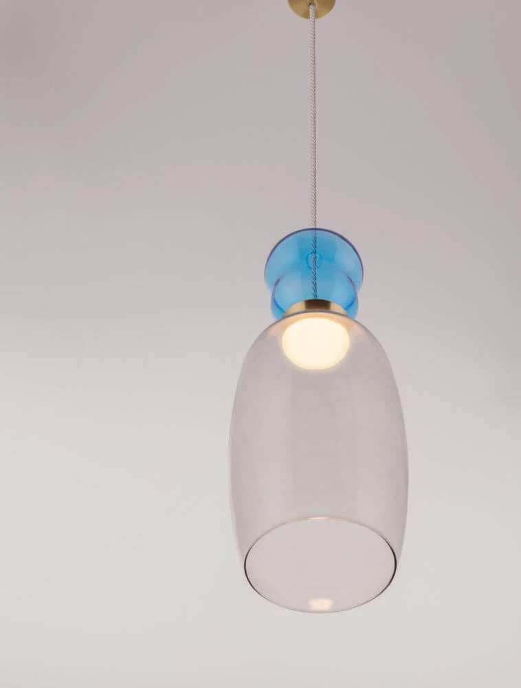 Pluma LED Pendelleuchte Ø 15cm 3000K Mehrfarbig