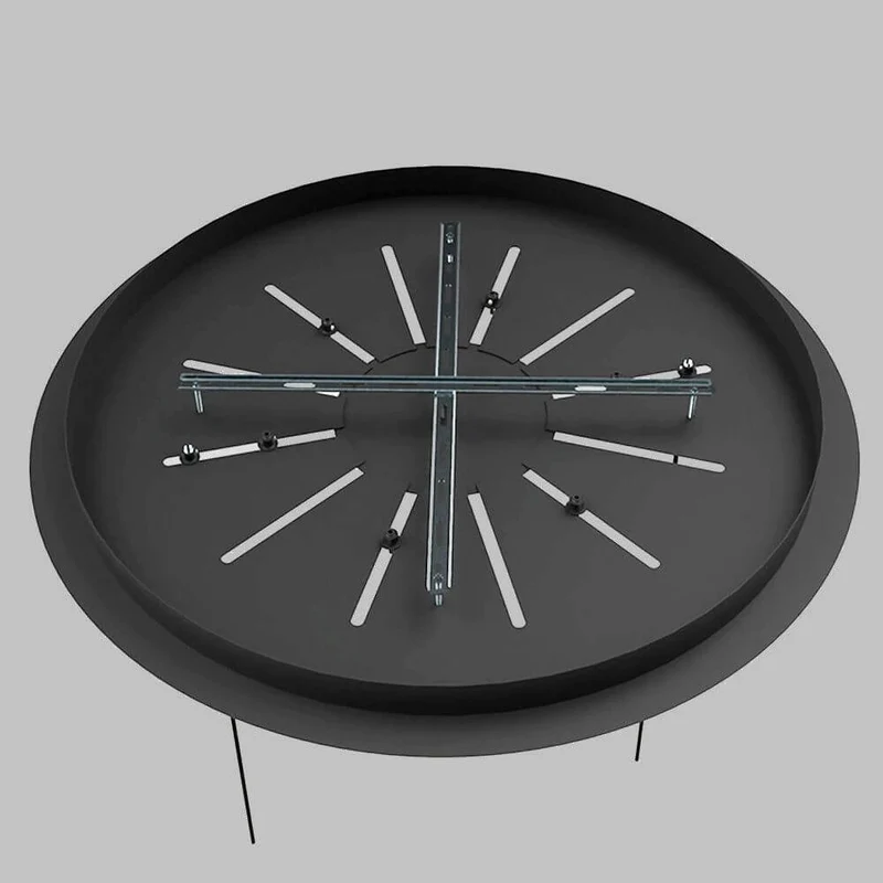 s.luce Velo Galerieleuchte 20-flammig Ø 120cm Baldachin Ø 20cm
