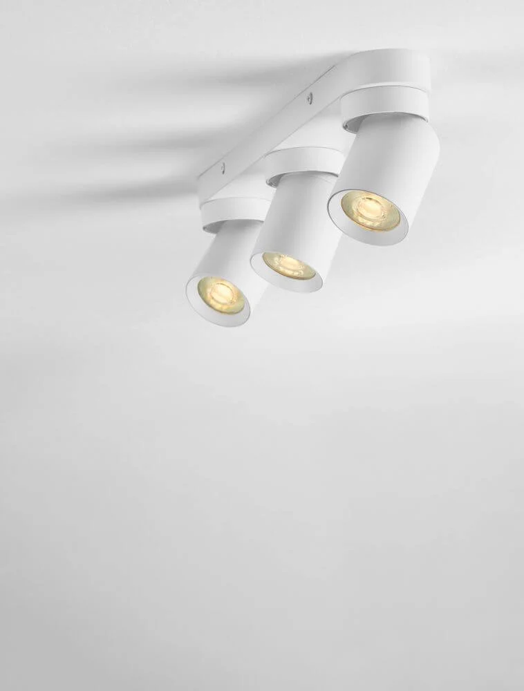 Amecy Deckenleuchte 3-flammig 39x6,5cm