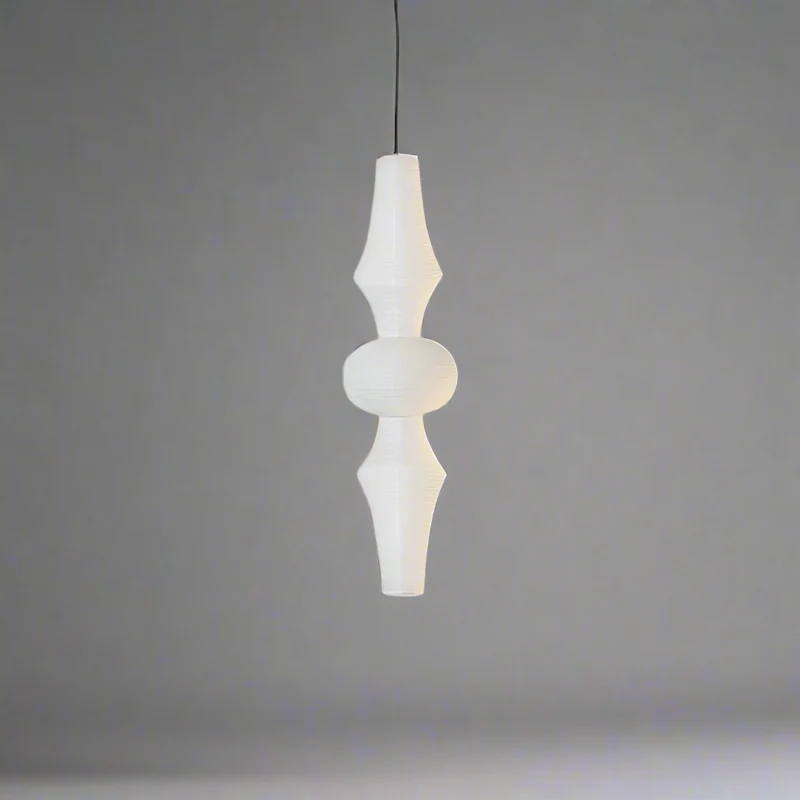 Hanglamp Japans Papier E27 LED Washi Plafondverlichting Beige Wit Sfeerverlichting Woonkamer Slaapkamer | Sansoti