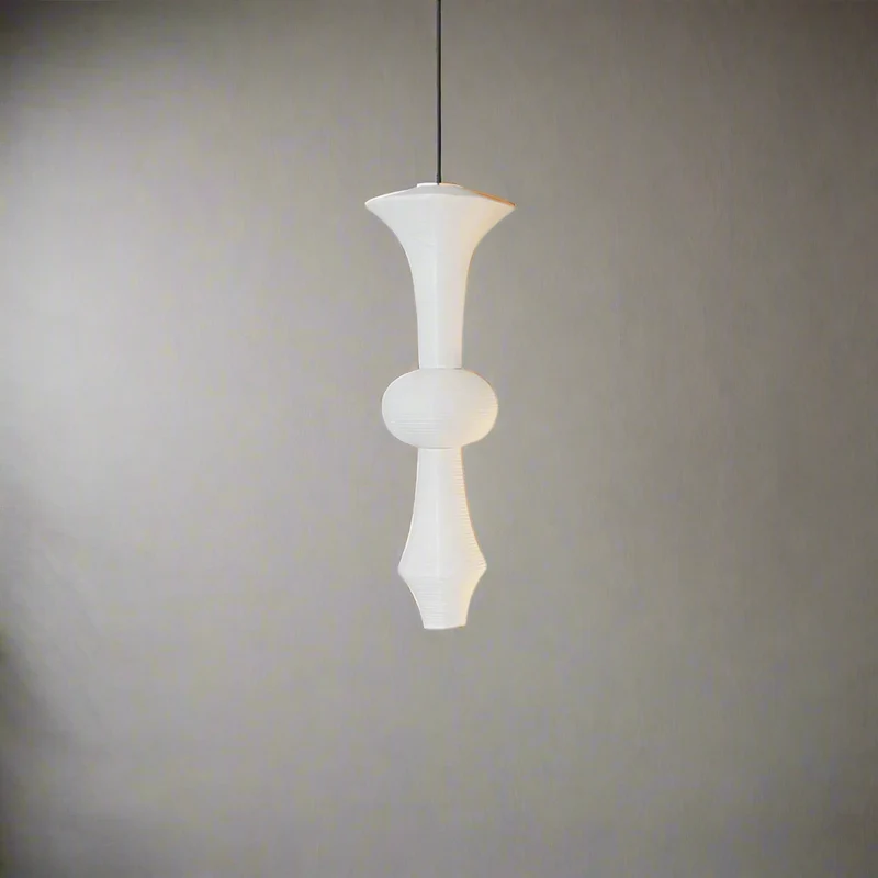 Hanglamp Japans Papier E27 LED Washi Plafondverlichting Beige Wit Sfeerverlichting Woonkamer Slaapkamer | Sansoti