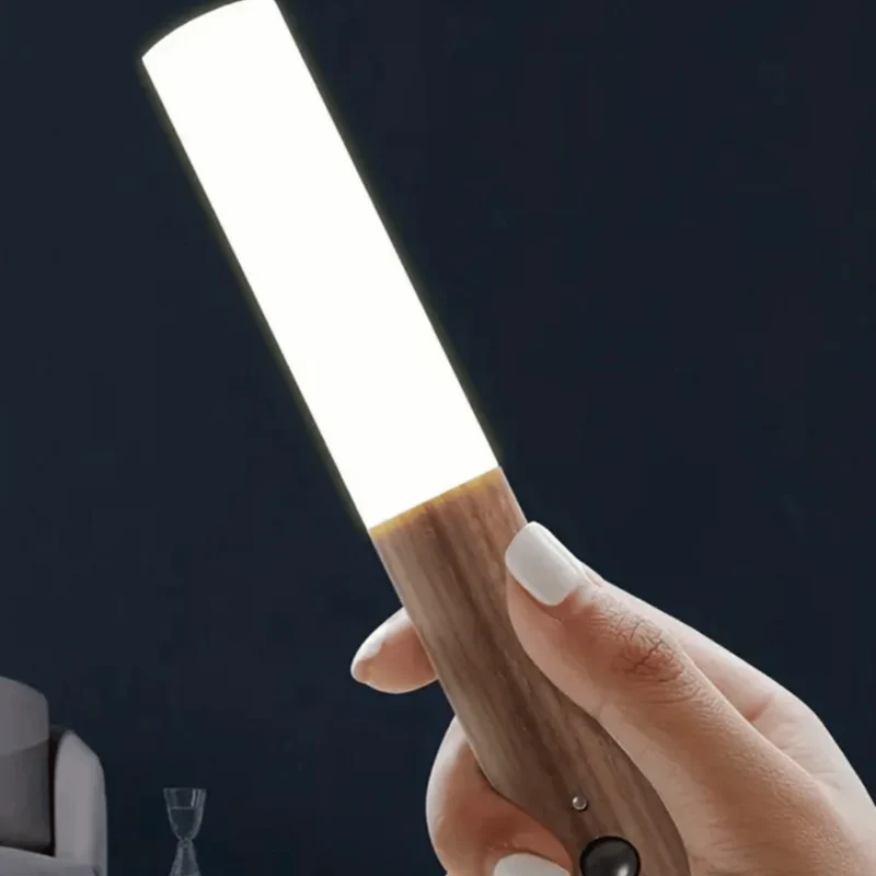 Magnetische Wandlamp met Bewegingssensor Oplaadbaar LED Nachtlampje voor Gang Trap Kast Slaapkamer Draadloos | Sansoti