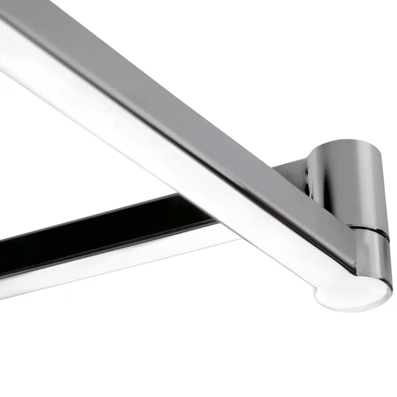 Verstelbare Hanglamp met Zwaaiarm Chroom Metaal 35cm Dimbaar Scandinavisch Design Keuken Eetkamer Woonkamer | Sansoti