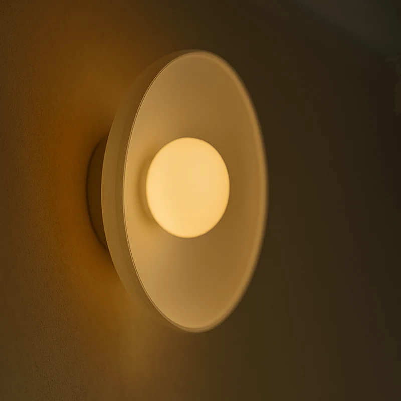 Glazen Wandlamp met Glas-in-lood Effect Crème Olijfgroen Wit LED E27 Fitting Sfeervol Slaapkamer Gang | Sansoti