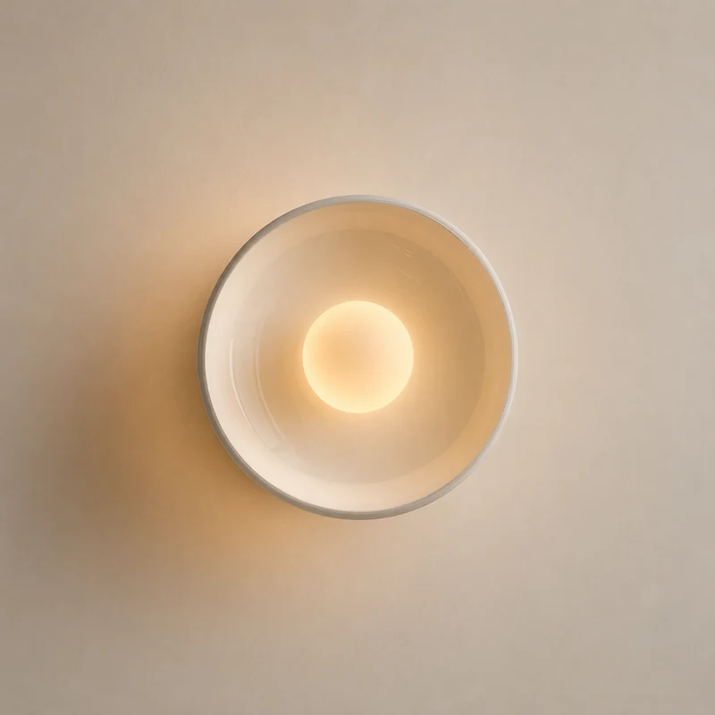 Glazen Wandlamp met Glas-in-lood Effect Crème Olijfgroen Wit LED E27 Fitting Sfeervol Slaapkamer Gang | Sansoti
