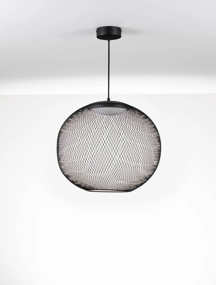Kinetic LED Pendelleuchte 3000K Schwarz